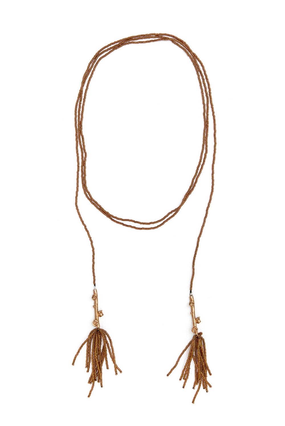 Double stem echeveria necklace