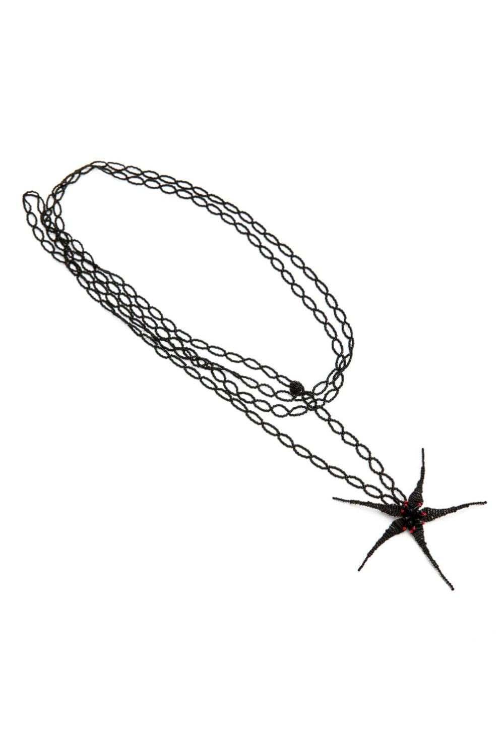 Black demogorgon flower necklace (one-of-a-kind piece) - Image 3